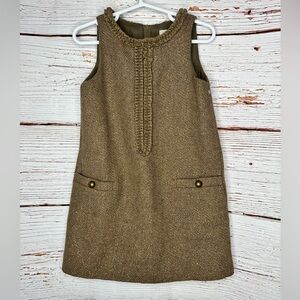 Lands End Kids Tweed Dress size 4
